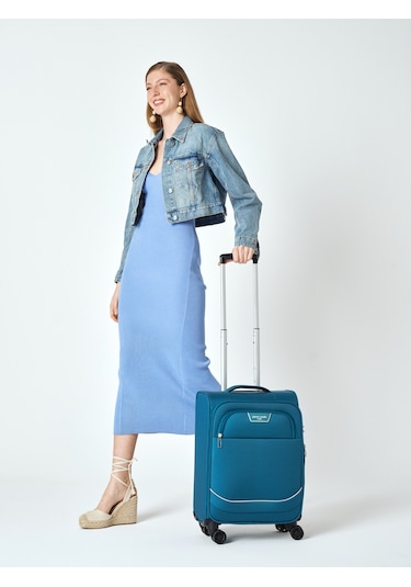 Pierre Cardin Unisex Kabin Boy Valiz V.04pc7050-03-pt Petrol