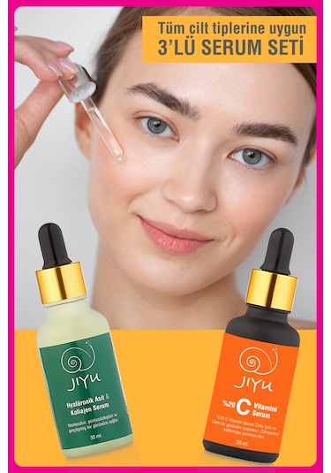 Jiyu 2'li Yüz Serum Seti 2x30 ml.