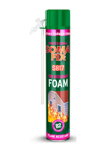 Somafix S817 Yangına Dayanıklı Köpük 750ml 870gr