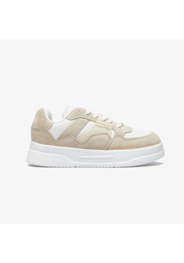 Nautica Kadın Bej Sneaker Renk Bloklu Bnt481t Bej