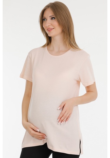 Parlingerie Hamile Tshırt Pudra