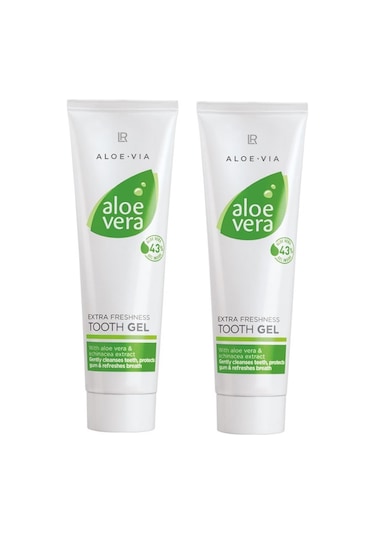 LR Aloe Vera Extra Freshness Temizlik Hissi Diş Macunu 2 x 100 ML