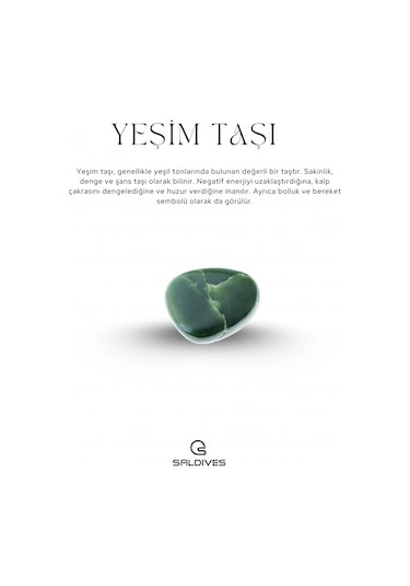 Yeşim Doğaltaş Kolye Ve Küpe