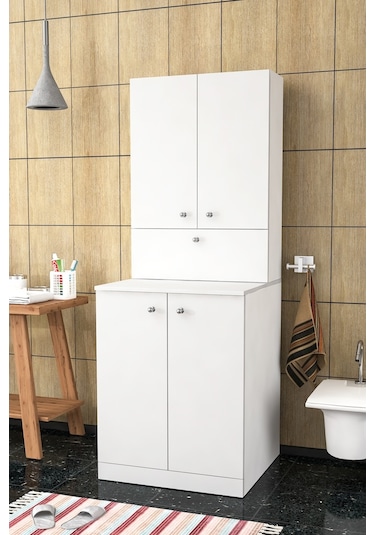 Palmira Çamaşır Makinesi Dolap Takımı