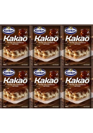Kenton Kakao 100 gr x 6'lı Paket