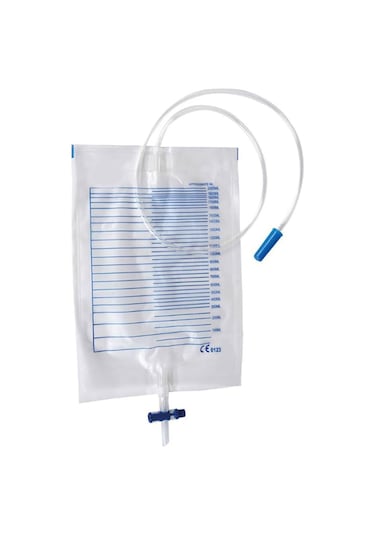 Galena T Musluklu İdrar Torbası Steril Paket - 30'Lu Paket
