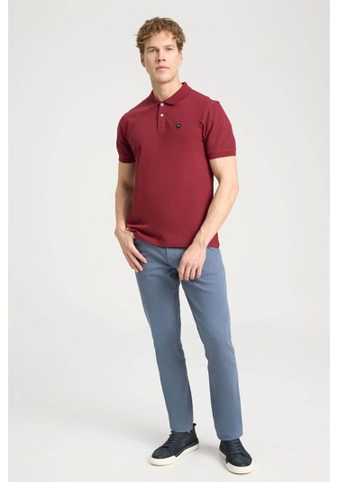 Wrangler Erkek T-shirt Kırmızı W7d5k4xx2t606 Regular 24ymc8000317 Mc80030 Kırmızı