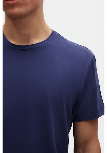 D's Damat Ds Damat Relaxed Fit Mor %100 Pamuk T-shirt 6hc14ort02005 Mor