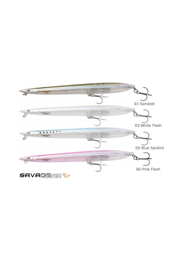Savage Gear Sandeel Surf Walker 155 S 23G Suni Yem