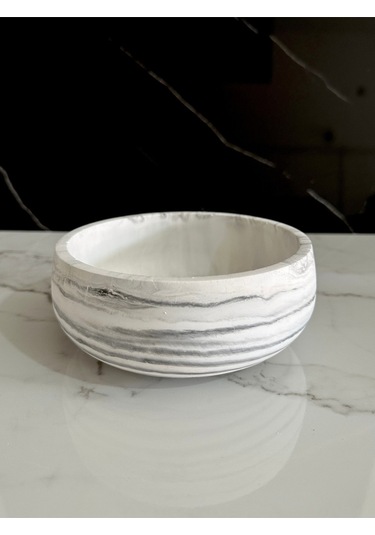 Dekoratif Beton Kase Takılık El Yapımı Havluluk