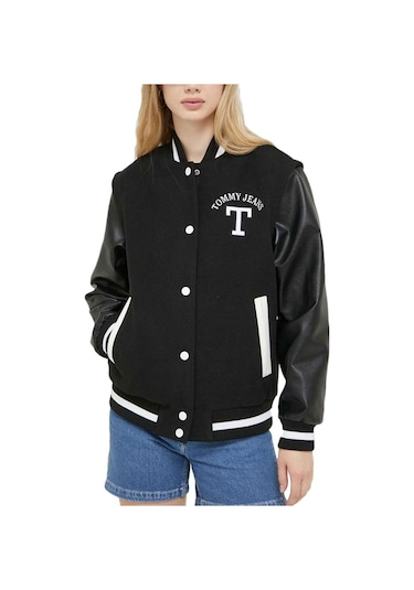Tjw Zıp Off Sleeve Letterman- Siyah