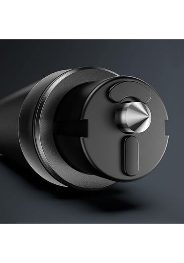 Trendooze Baseus Acil Çıkış Çekiçli Cam Kırıcı, Mini Emniyet Kesici, Hayat Kurtarıcı Araç Aleti