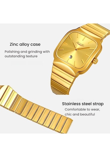 Sones Gedi 52004 Kadın Kuvars Elmas Bilezik Saat Gümüş Kabuk Yeşil Plaka