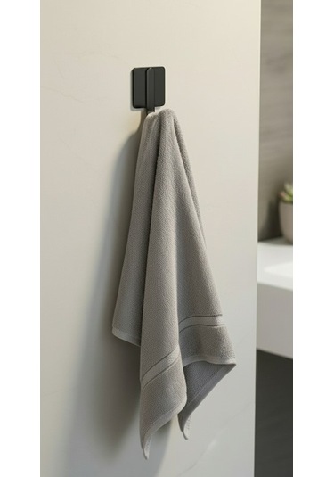 Ardini Kendinden Yapışkanlı Askılık Mat Siyah 03 Pakette 5 Adet Çok Renkli