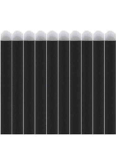 Ellea Nail Kalıcı Makyaj 12 Pin Microblading İğnesi 12U 10'Lu Pak