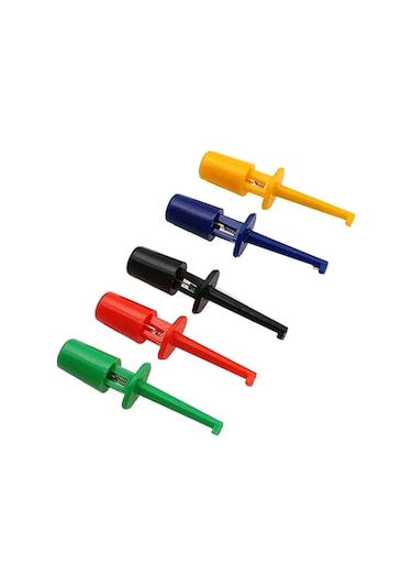 5 Adet Kanca Tip Test Ölçme Soketi Mini Lehimsiz Tutucu