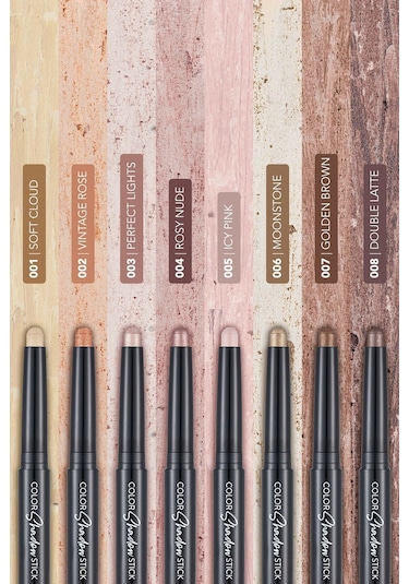 Flormar Color Shadow Asansörlü Kalem Far 007 Golden Brown - 8682536039475