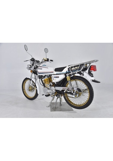 Arora AR50 Modifiye 50 CC Benzinli Motosiklet Beyaz