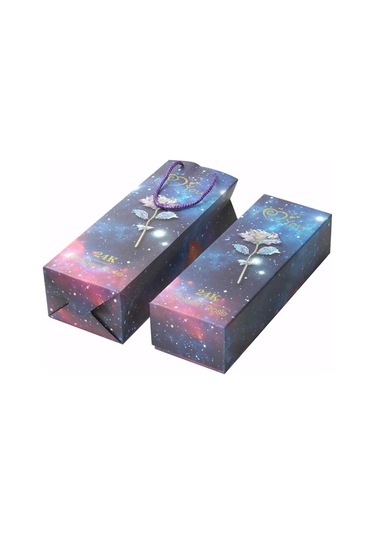 Dofolink 24k Renkli Altın Yapraklı Gül: Işıklı Simülasyon, Noel/valentines Hediyesi, Kaliteli Malzeme, Kolay Kullanım, Tek Dal, Kalp Şekilli Açık Işık