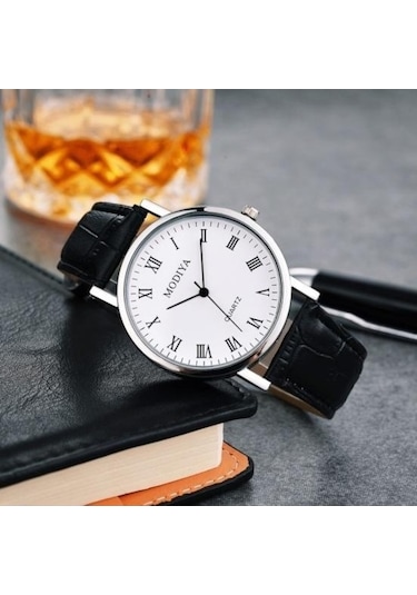 Yingfu Kahverengi Erkekler Saatler Analog Rahat Kuvars İzle Kol Saati, Arkadaşına Hediye Baba C Kahverengi