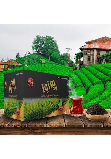 İçim Çay Demlik Süzen Poşet Siyah Çay 5 KG