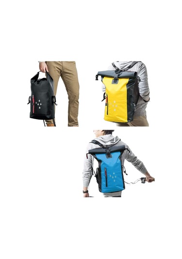 Su Geçirmez Sırt Çantası-25l Büyük Kapasiteli Pvc Suya Dayanıklı Çanta - Yüzme, Dalış, Trekking, Kamp Ida-erkek Ve Kadın 25l Spot Beyaz