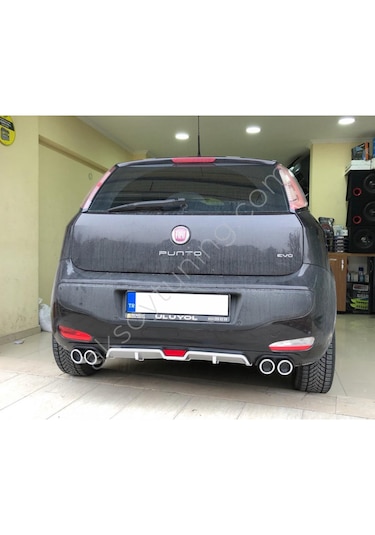 Fiat Punto Uyumlu Yedek Parça Üniversal Arka Tampon Difüzör