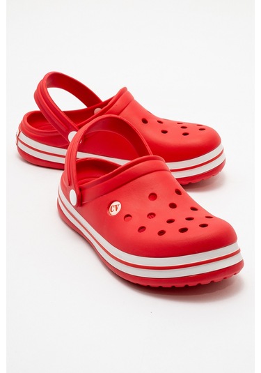 Carlaverde Doktor Hemşire Aşcı Havuz Günlük Comfort Terlik 5001 Kırmızı