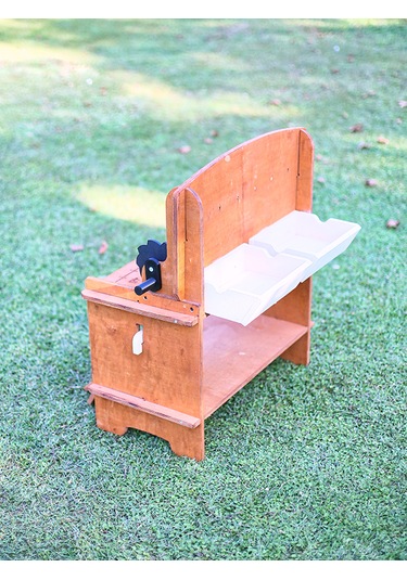 Mandu Ahşap Çocuk Marangoz Tezgâhı Ahşap Rengi