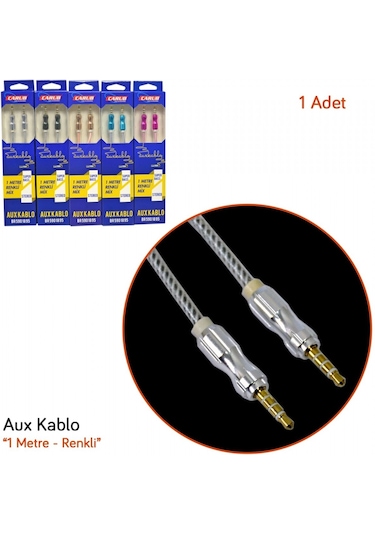 Carub Aux Kablo Renkli 1 Mt BR5901895