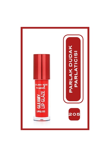 Mood Gleamy Lip Glaze Dudak Parlatıcısı No:205 Cherry Pop Cherry Pop