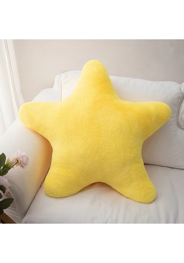 Trendooze Gaojunshop01 Pembe Yıldız Yastık 30cm, Modern Dekorasyon Pembe