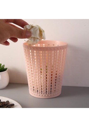 Yeşil Masaüstü Mini Içi Boş Çöp Kutusu Çöp Sepeti Mutfak Oturma Odası Yatak Odası Çöp Kovası