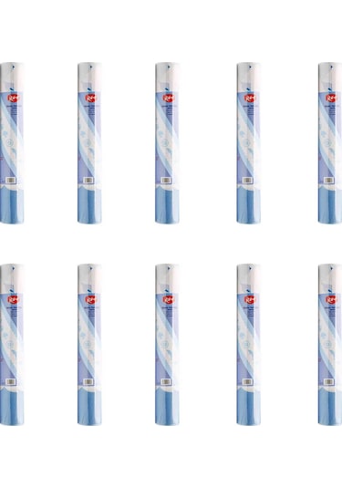 Roll-up Tek Kullanımlık Laminelli Deniz Desenli Kağıt Masa Örtüsü - 100x150 Cm. - 16 Yaprak 10 Rulo