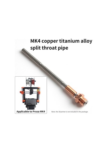 Novahub Prusa Mk4 İçin Yüksek Hızlı Bakır Titanyum Nozul Seti - Yüksek Sıcaklık Ve Dayanıklılık İçin Uygun