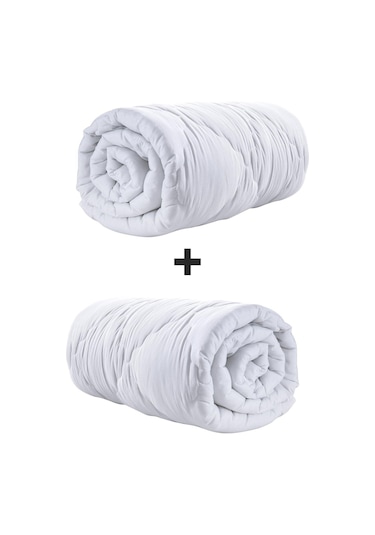 Zeynep Tekstil 2 Adet Çift Kişilik Silikon Yorgan