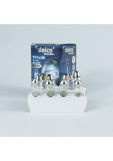 Delco U.s.a Sofit Ampul 36mm 12 Volt 10w T11x36 Halogen 10 Adet