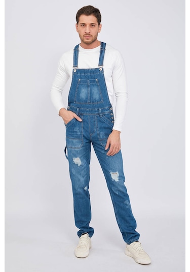 Keepout Erkek Jean Tulum Pantolon Koyu Mavi