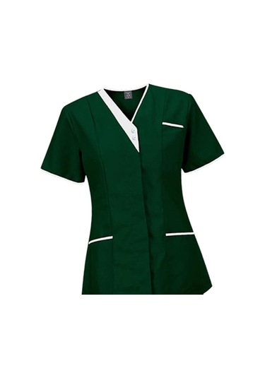 Dolıty Kadın Scrubs Estetisyen Güzellik Salonu Yeşil