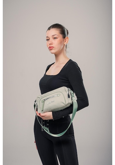 Ççs Kadın 17891 Omuz Çantası Yeşil