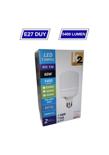 K2 Kes134 Torch Led Ampul 60w 4000k