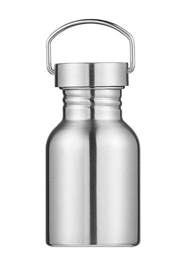 Maoyaya Suntek Paslanmaz Çelik Spor Bisiklet Su Matarası 350 Ml Gri Gri