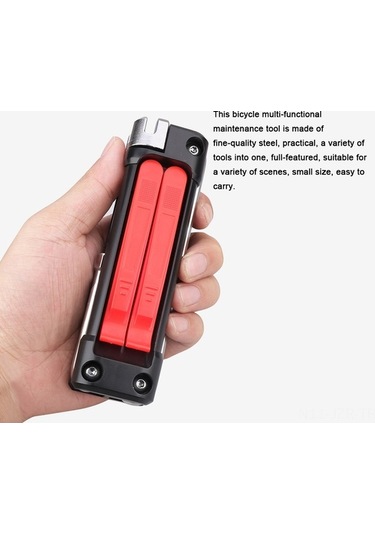 Artfulabode Yol Taşınabilir Tamir Seti Renkli Onarım Kiti Pratik Ekipmanları Bisiklet Bakım Araçları Alet Çok Renkli