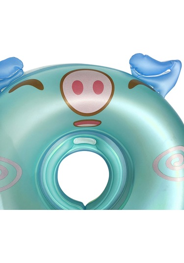 Geeksen Bebekler İçin 3-12 Aylık Pvc Boyun Halkalı Şişme Yüzme Simidi - Güvenli Ve Taşınabilir