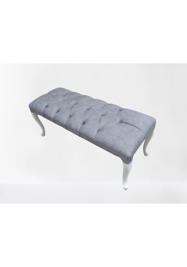 Berjer Çay Set Kayın Lüken Aslan Iskelet Parlak Beyaz Kapitone Dö Abanoz - Beyaz