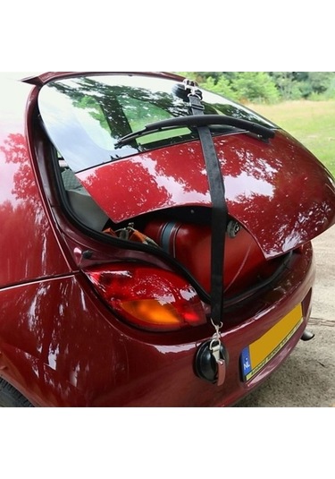 Wondernest Parça Çok Fonksiyonlu Araba Askıları, Güçlü Vantuzlu Kırmızı Kırmızı