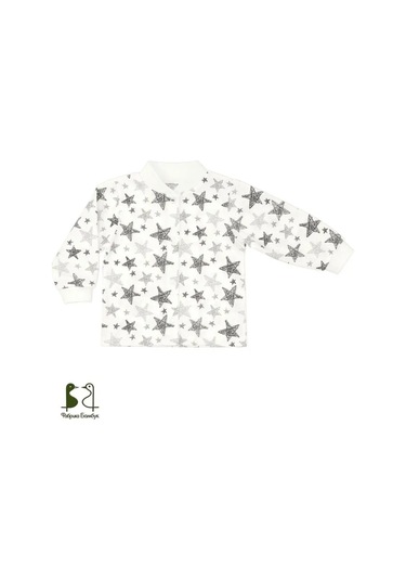 Fabrika Bambuk Düğmeli Bluzlar 12483327 Beyaz