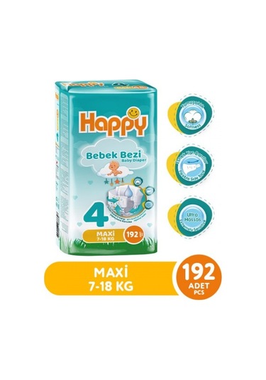 Happy Bebek Bezi Maxi 4 No 192'li