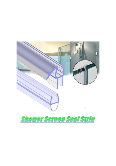 Banyo Kauçuk Donanım Pencere Contası Cam Kapı Hava Şeridi Su Bölmesi Sızdırmazlık Şeritlerini Önleyin C-6mm