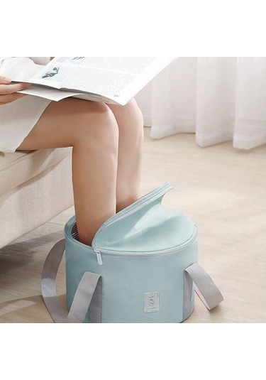 Dancemonkey Tb-0678 Katlanır Kamp Çantası Su Tutucu Musluklu Pembe Altın